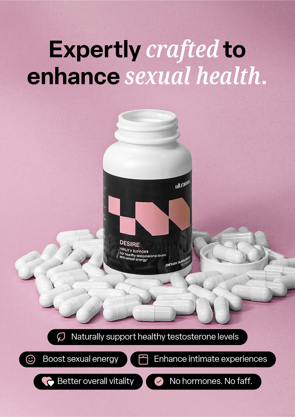 Ultramax Desire – Apoyo para la virilidad masculina